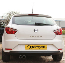 Load image into Gallery viewer, Seat Ibiza MK4 1.2i Hatchback (2008-2016) | Hornet Exhaust Rear Sport Bomb - Twin 2.5&quot; Round Tailpipes
