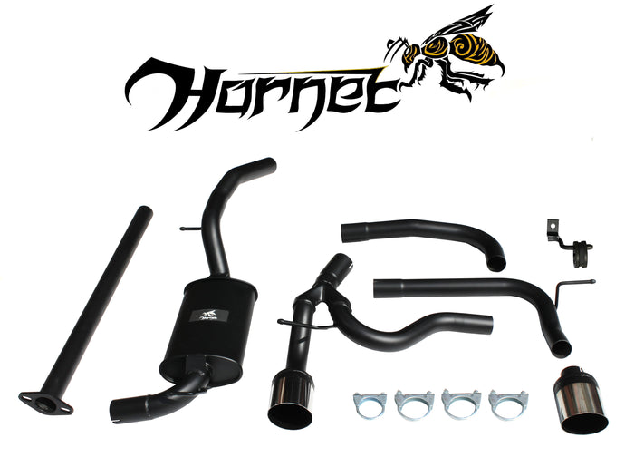 Ford Focus MK3 1.0 EcoBoost (2012-2017) Hornet Exhaust Race System - Twin Slashed 4