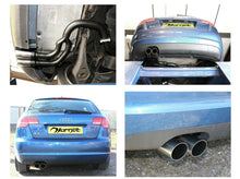 Load image into Gallery viewer, Audi A3 1.8 TFSi 8PA Sportback | Hornet Exhaust Rear Delete - Twin 3&quot; Slashed Tailpipes
