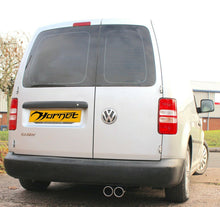 Load image into Gallery viewer, VW Caddy 1.9 TDi | Hornet Exhaust - Rear Silencer Delete - Twin 3&quot; Tailpipes
